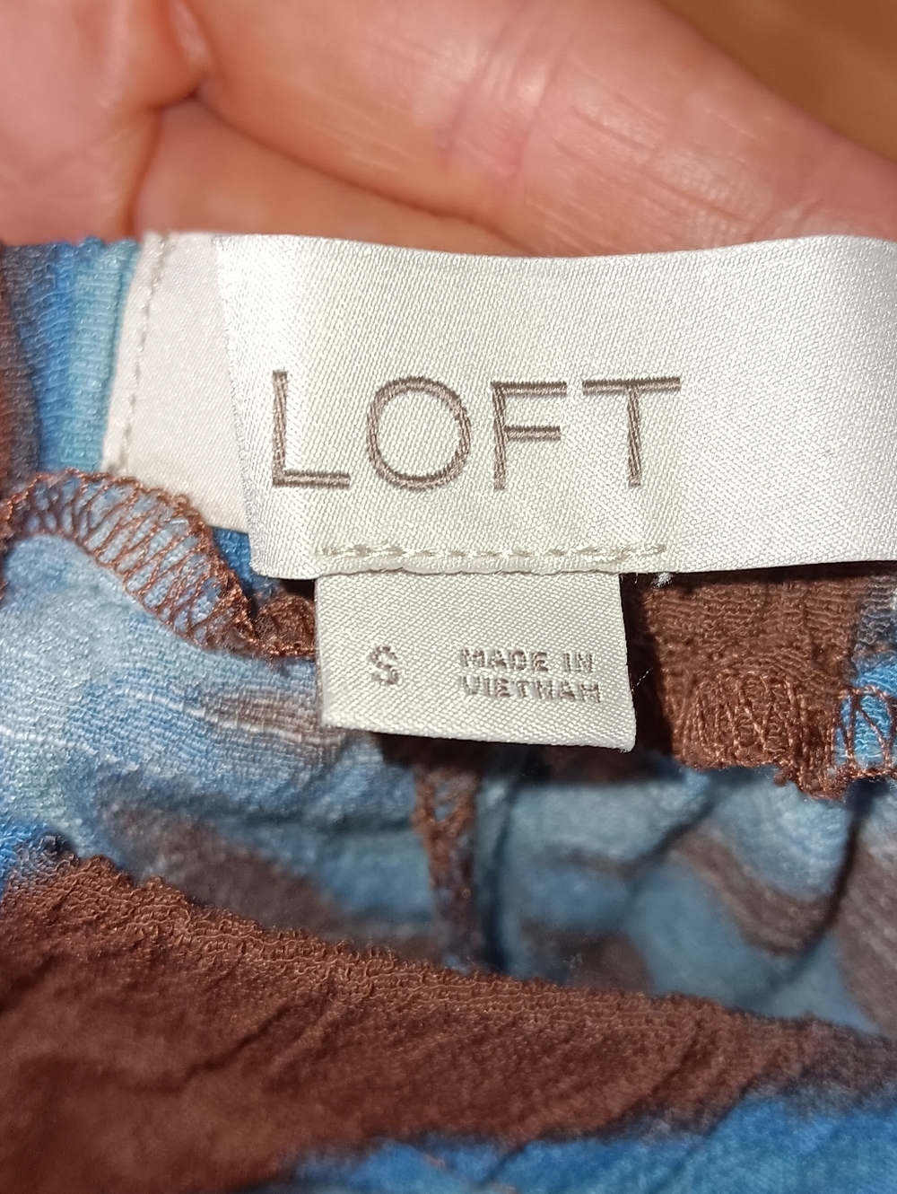 Loft Jumpsuit S Watercolor - Picture 7 of 7